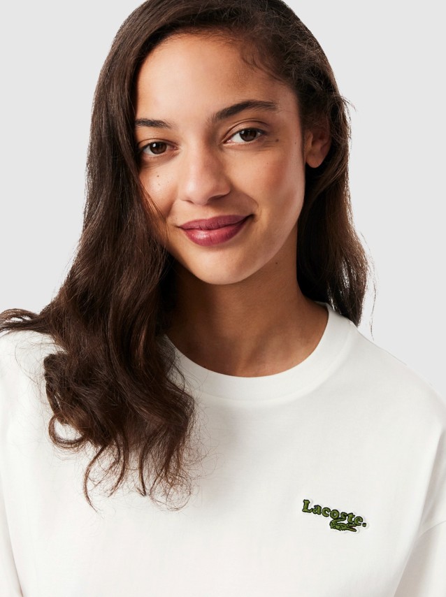 T-Shirt Fminin Lacoste