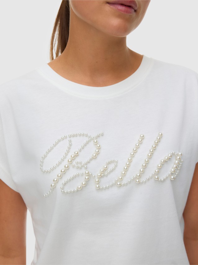 T-Shirt Fminin Vero Moda