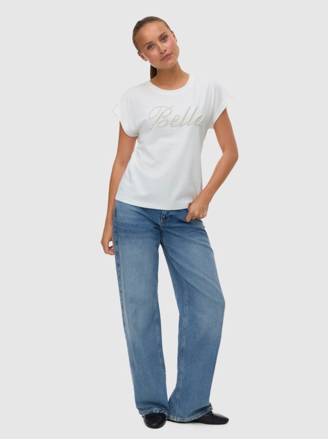 T-Shirt Fminin Vero Moda
