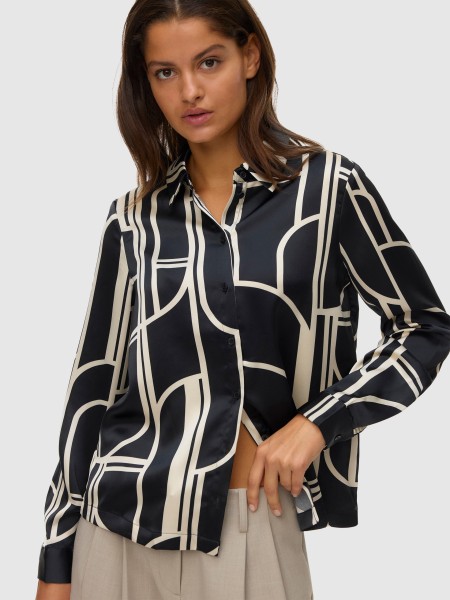 Camisa Mulher Vmhadley L/s Shirt Vero Moda