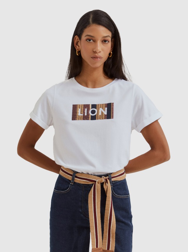 T-Shirt Female Lion Of Porches