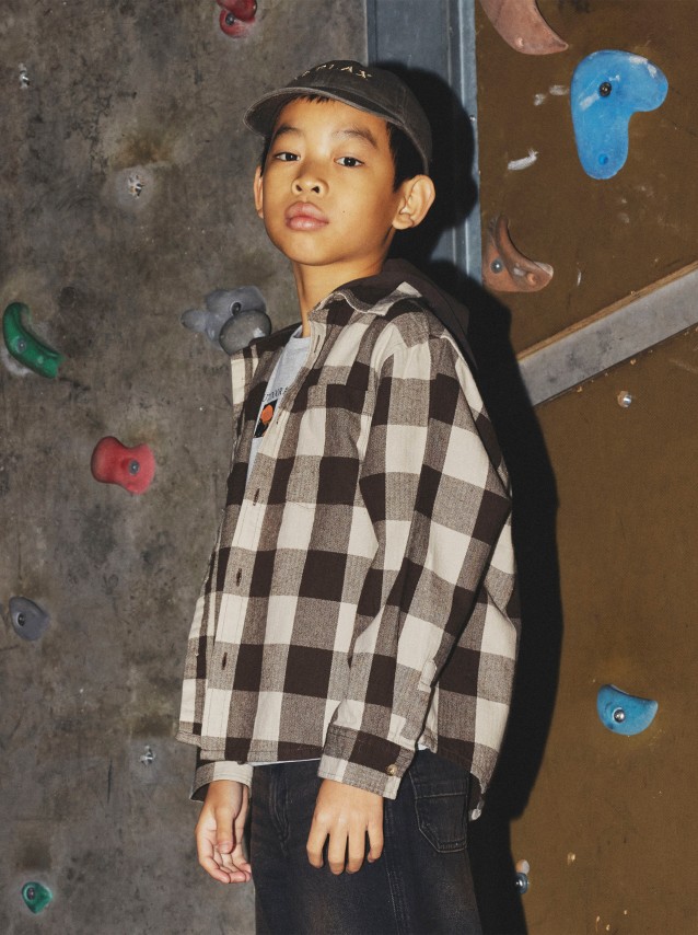 Casaco/camisa Menino Nkmolaf Ls Overshirt Wh Name It