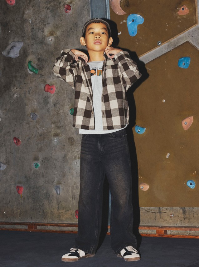 Casaco/camisa Menino Nkmolaf Ls Overshirt Wh Name It
