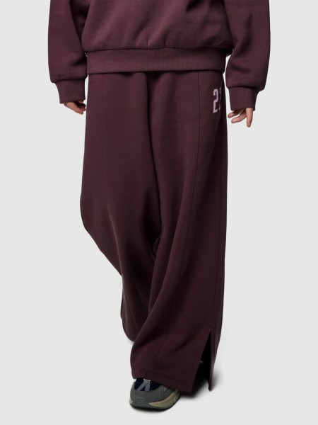 Calca Menina Nkfodika Nreg Wide Swe Pant Bru Bf Name It