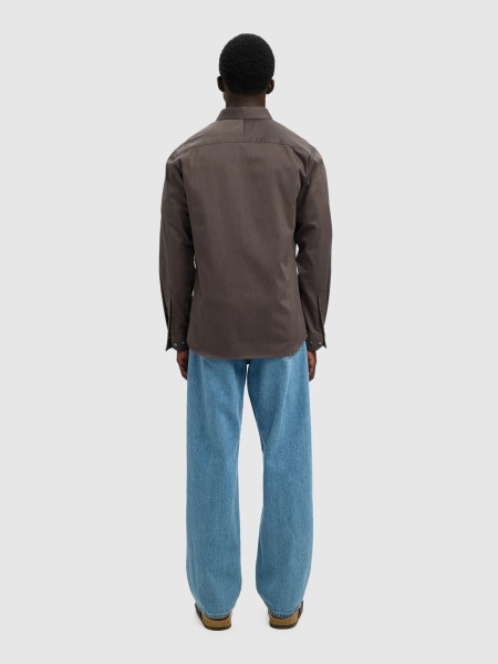 Camisa Homem Slhslim-Performance Shirt Ls Noos Selected Camisa Homem Slhslim-Performance Shirt Ls Noos Selected