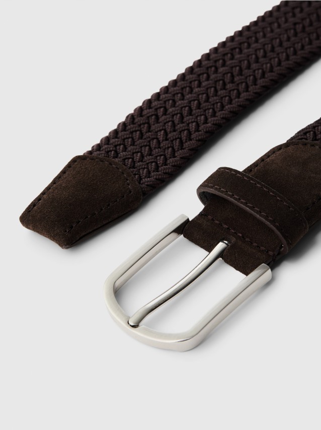 Cintos Homem Slhtom Braided Belt Selected