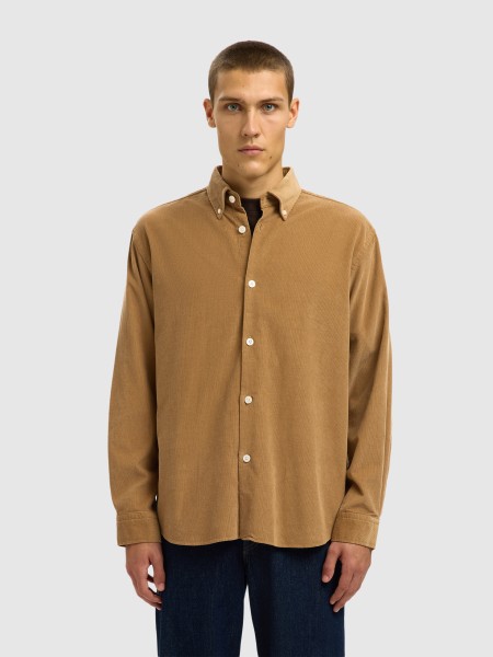Camisa Homem Slhregdanni Cord Selected