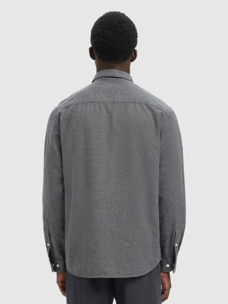 Camisa Homem Slhregnoah Brushed Twist Shirt Ls Noos Selected Camisa Homem Slhregnoah Brushed Twist Shirt Ls Noos Selected