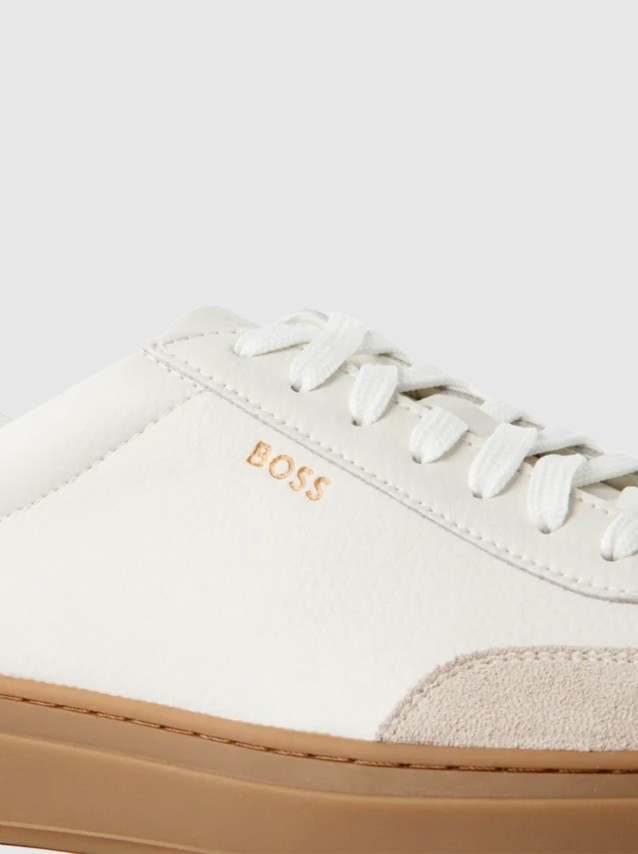 Baskets Masculin Boss Orange