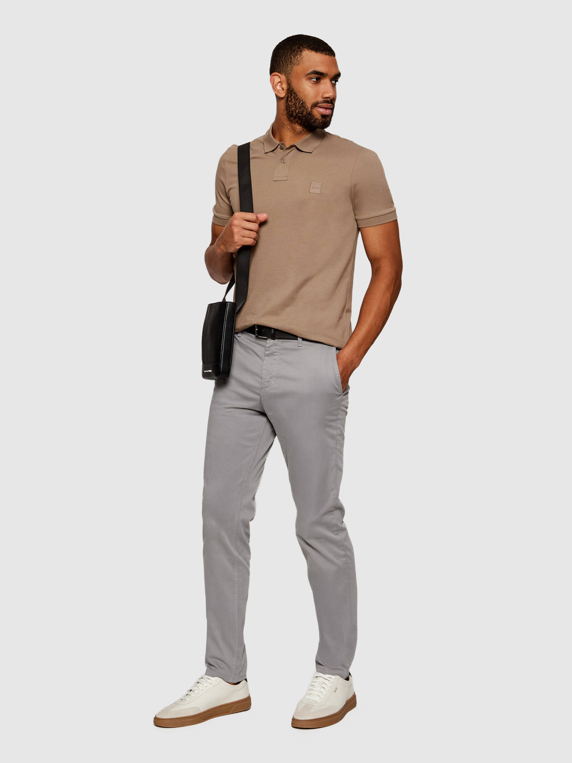 Baskets Masculin Boss Orange