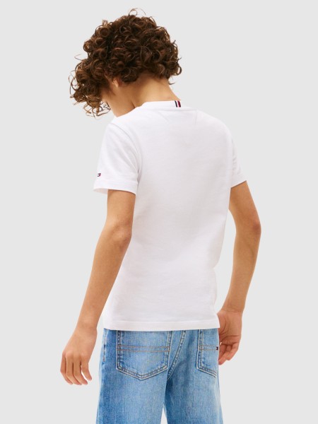 T-Shirt Menino Tommy Hilfiger- Kids T-Shirt Menino Tommy Hilfiger- Kids