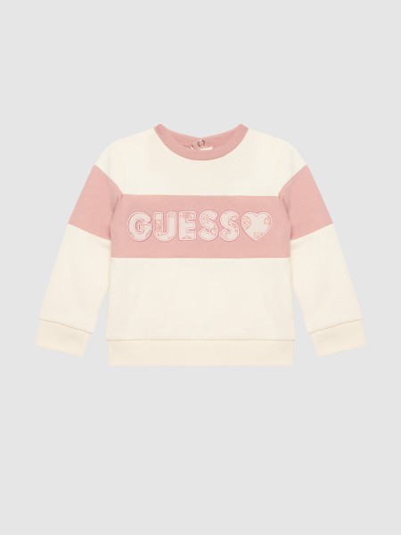 Fato de Treino Bebé Menina Guess Kids Fato de Treino Bebé Menina Guess Kids