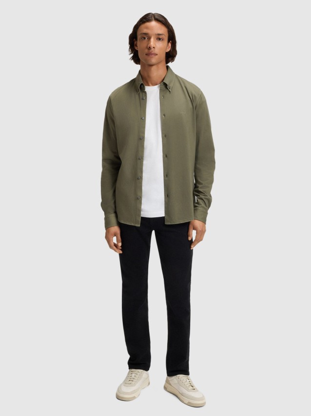 Camisas Homem Boss Orange