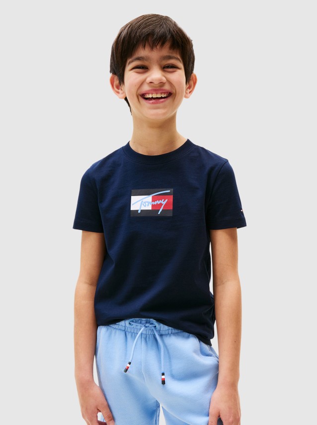 Camiseta Masculino Tommy Hilfiger- Kids