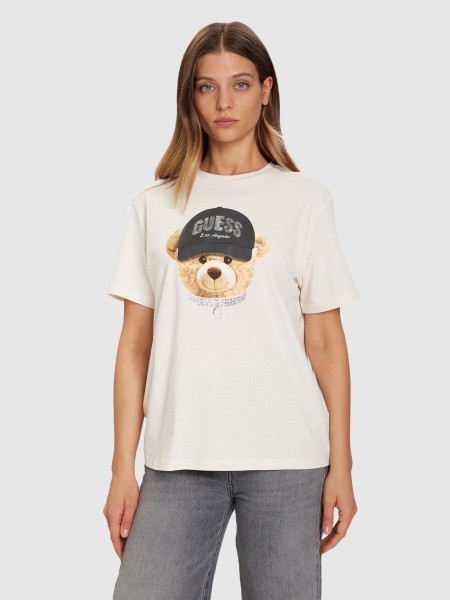 T-Shirt Female Guess Activewear T-Shirt Female Guess Activewear