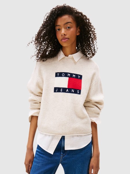 Sweatshirt Female Tommy Jeans Sweatshirt Female Tommy Jeans