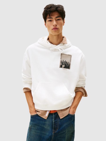 Camisola/sweater Homem Tommy Jeans Camisola/sweater Homem Tommy Jeans