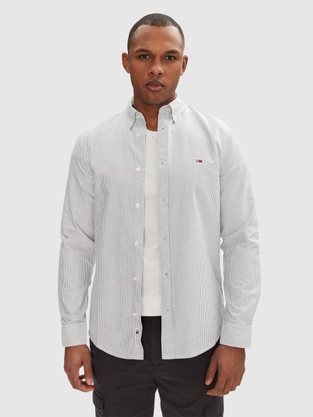 Camisas Homem Tommy Jeans Camisas Homem Tommy Jeans