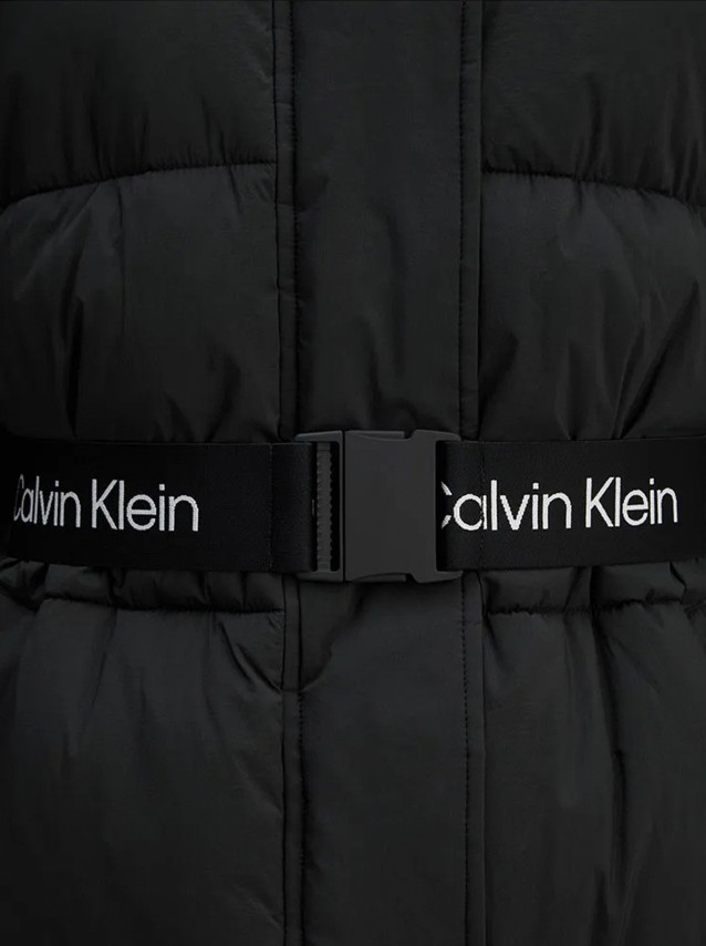 Blusao Mulher Belted Midweight Puffer Calvin Klein