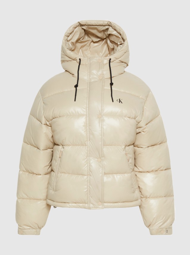 Blusao Mulher Shine Puffer Jacket Calvin Klein