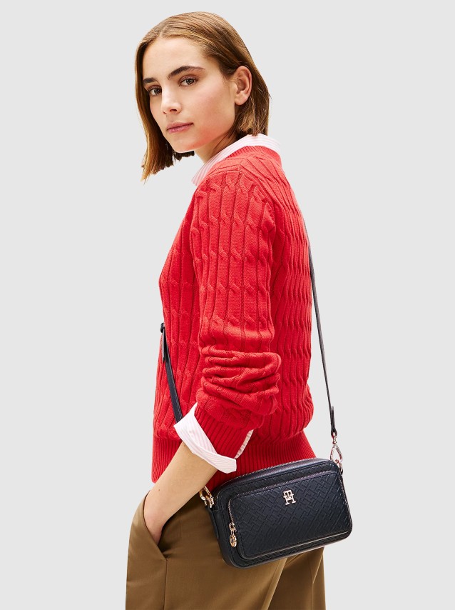 Mala Tommy Hilfiger Mulher Th Icon Camera Bag Mono