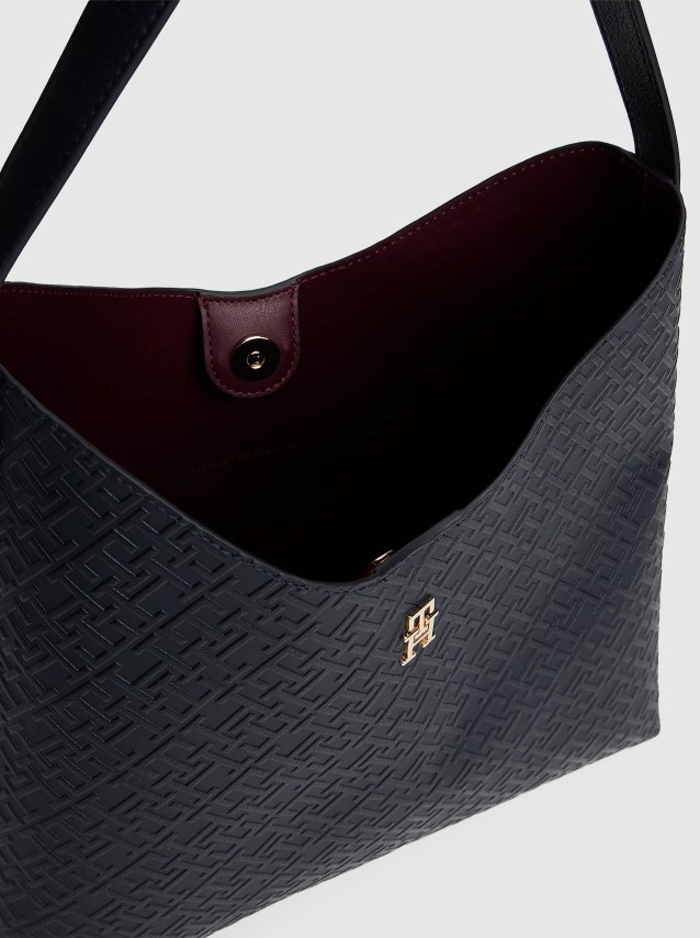 Mala Tommy Hilfiger Mulher Th Icon Shoulder Bag Mono