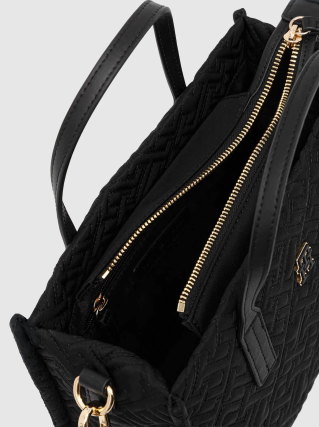 Mala Tommy Hilfiger Mulher Th City Mini Tote Mono Nylon