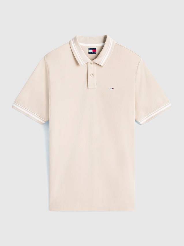 Polo Tommy Jeans  Homem Tjm Reg Tipped Polo Ext