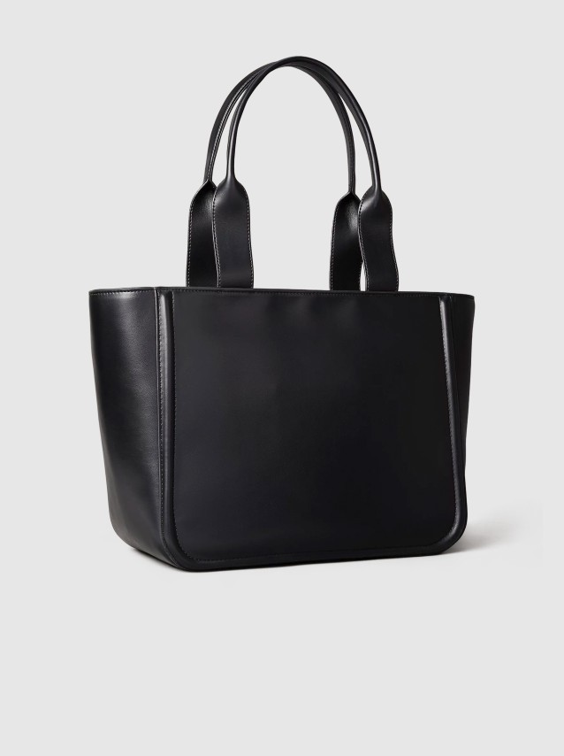 Mala Calvin Klein Mulher Bold Ck Medium Tote