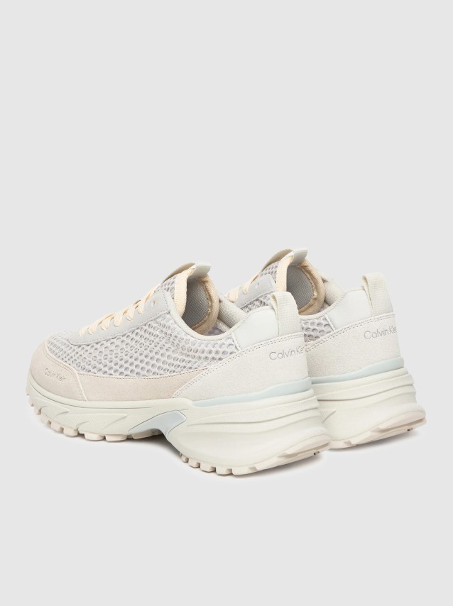 Sapatilha Calvin Klein Mulher Hike Runner Lace Up Techmix