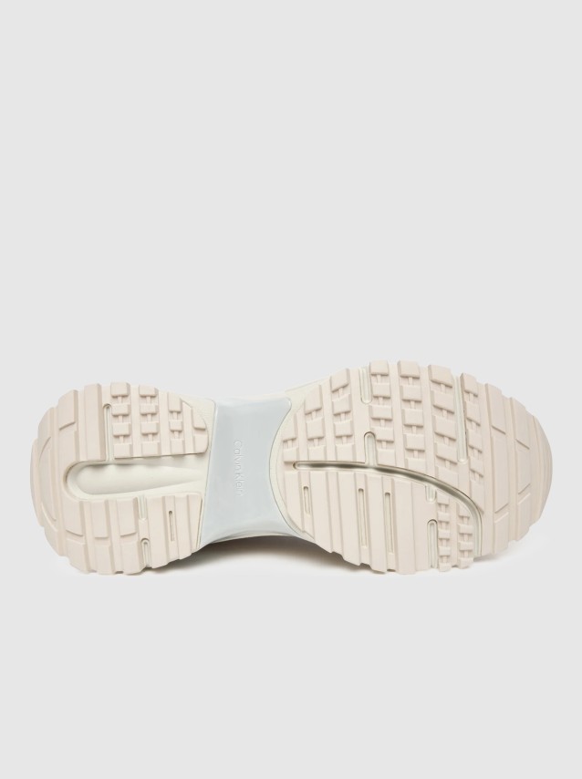 Sapatilha Calvin Klein Mulher Hike Runner Lace Up Techmix
