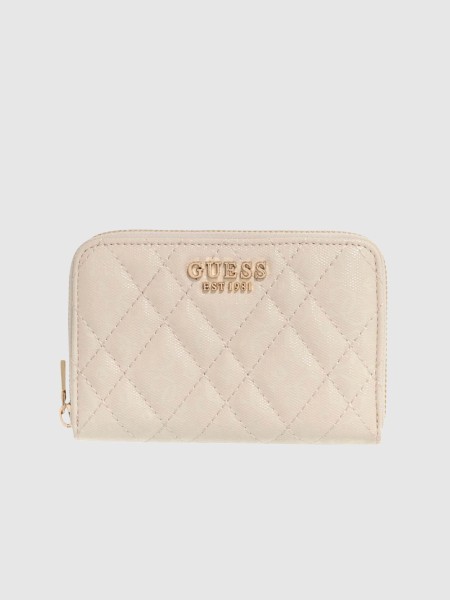 Carteira Guess Mulher Isemay Slg Medium Zip Around