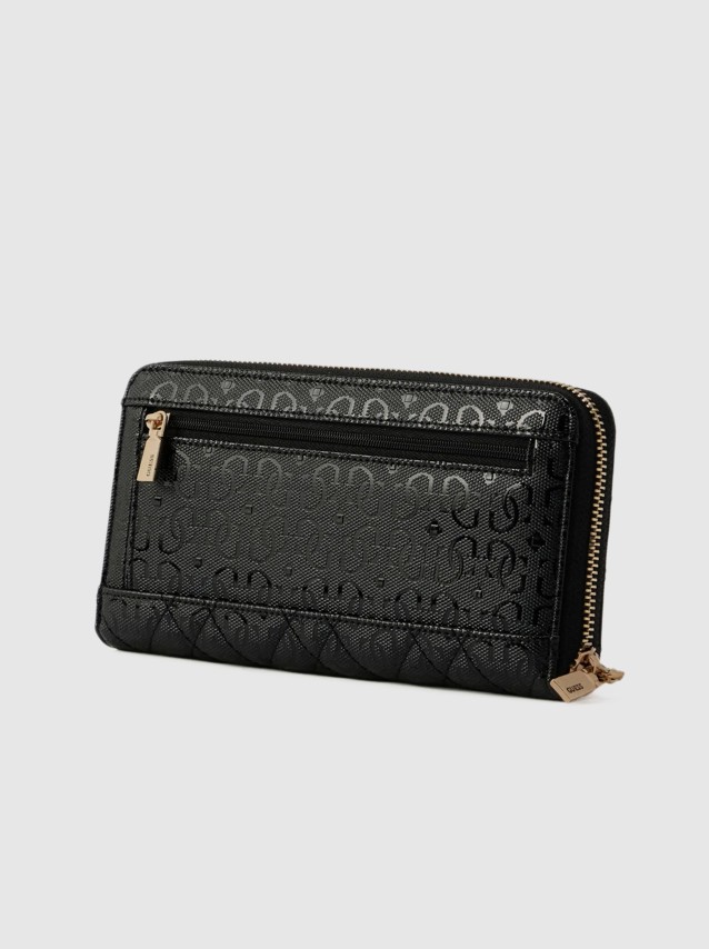 Carteira Guess Mulher Isemay Slg Large Zip Around