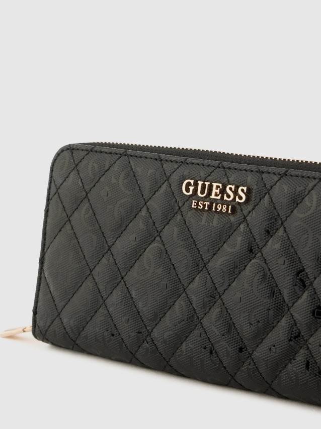 Carteira Guess Mulher Isemay Slg Large Zip Around