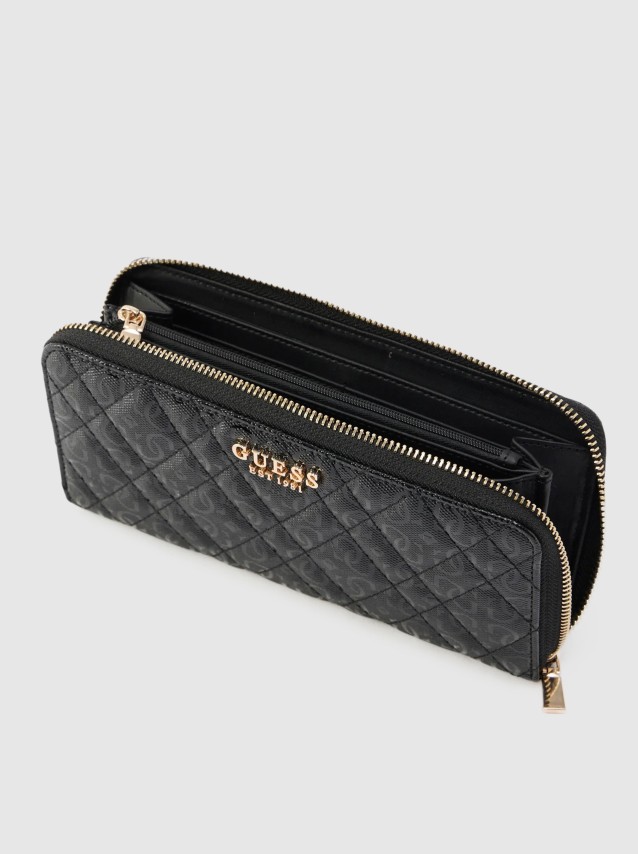Carteira Guess Mulher Isemay Slg Large Zip Around