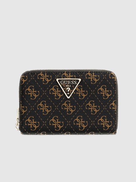 Carteira Guess Mulher Laurel II Slg Med Zip Around