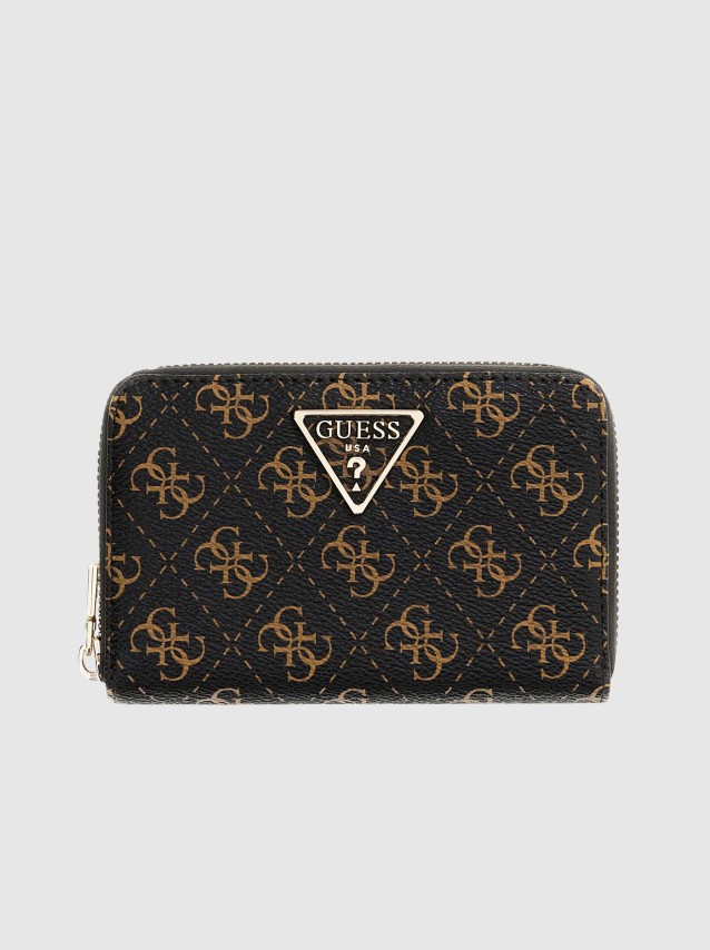 Carteira Guess Mulher Laurel II Slg Med Zip Around