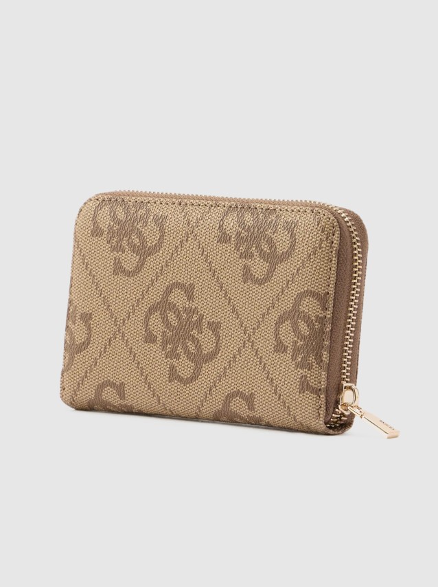 Carteira Guess Mulher Laurel II Slg Med Zip Around