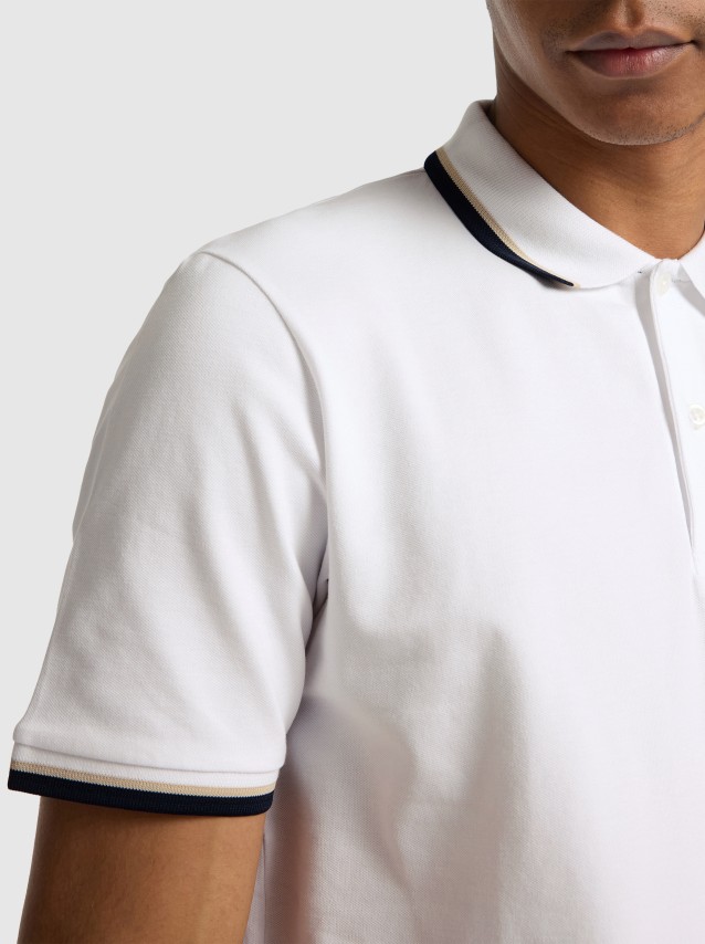 Polo Selected Homem Slhslim-Atlas Sport Ss Polo