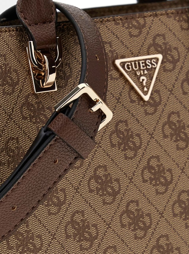 Mala Guess Mulher Noelle II Sml Multi Comp Stchl