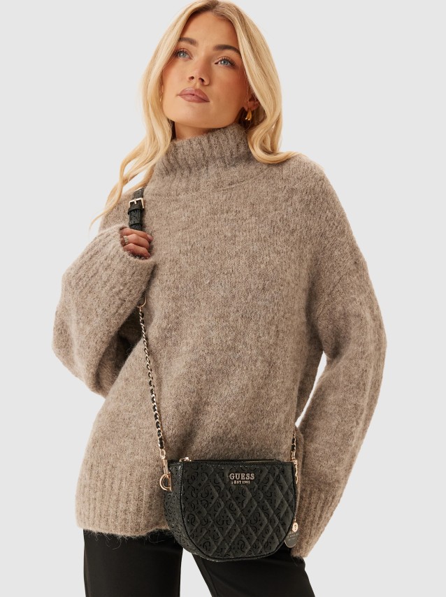 Mala Guess Mulher Isemay Mini Crossbody