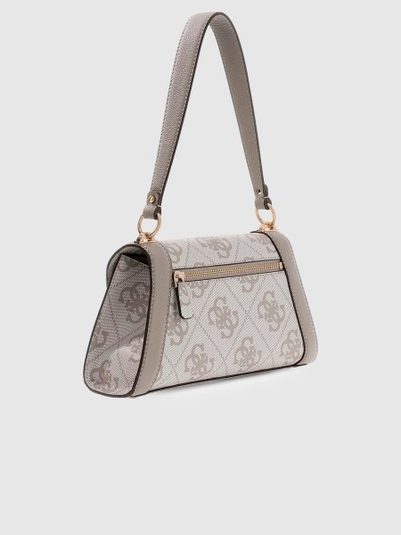 Mala Guess Mulher Karnilla Logo Flap Shldr Bag