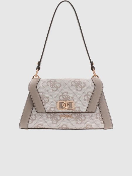 Mala Guess Mulher Karnilla Logo Flap Shldr Bag