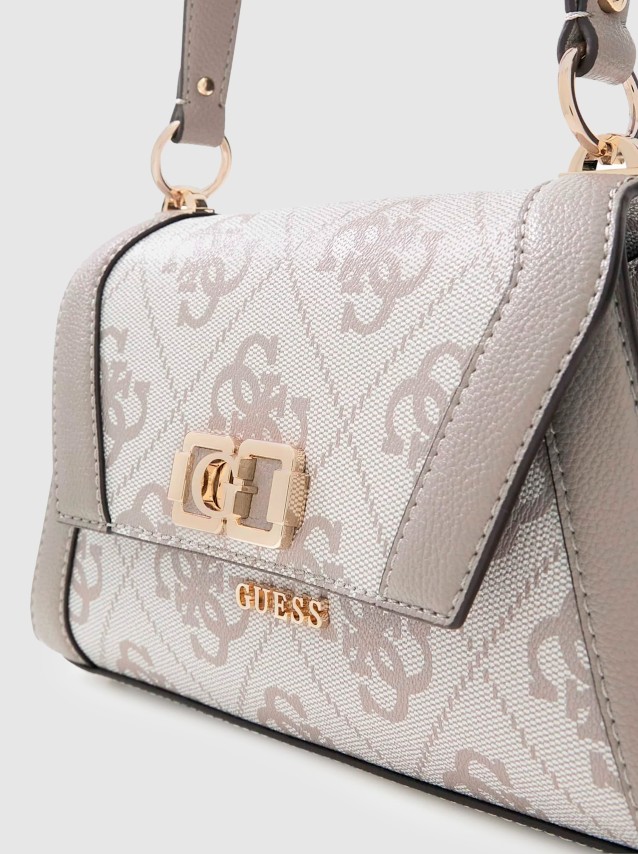 Mala Guess Mulher Karnilla Logo Flap Shldr Bag