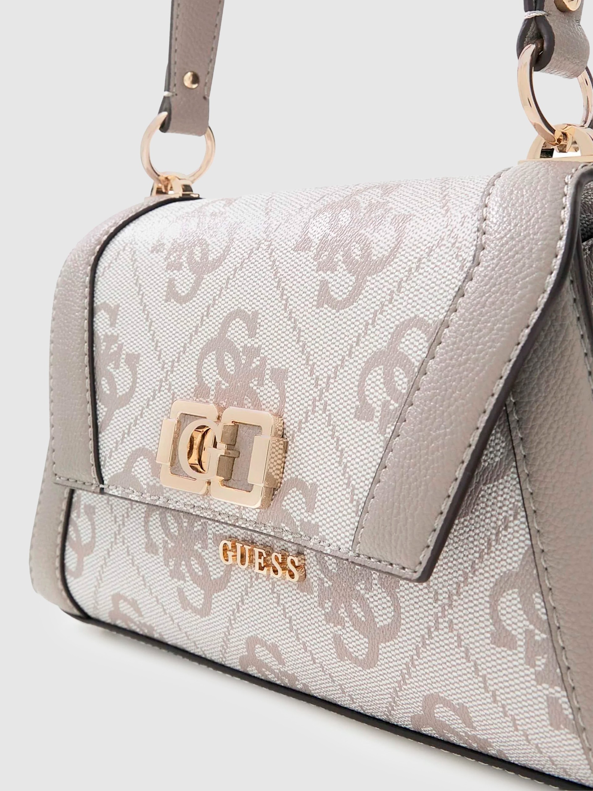 Mala Guess Mulher Karnilla Logo Flap Shldr Bag