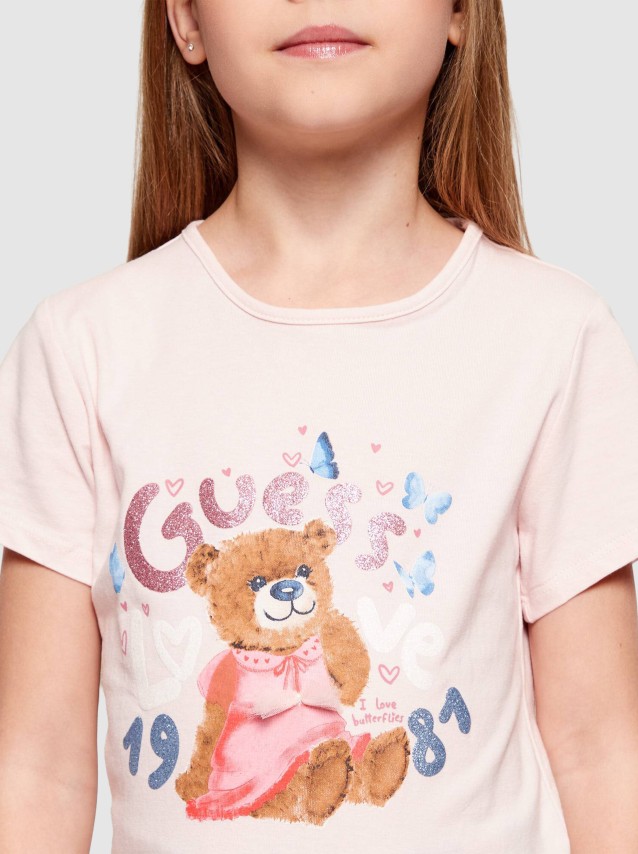Camiseta Femenino Guess Kids