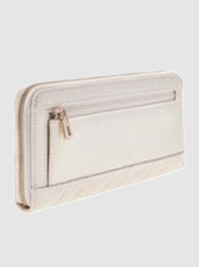 Carteira Guess Mulher Isemay Slg Large Zip Around