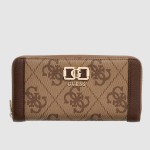 Carteira Guess Mulher Karnilla Logo Slg Lrg Zip Arnd