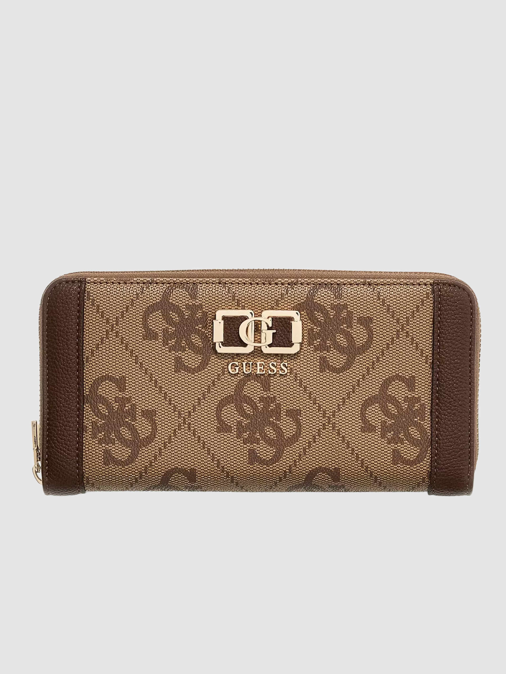 Carteira Guess Mulher Karnilla Logo Slg Lrg Zip Arnd