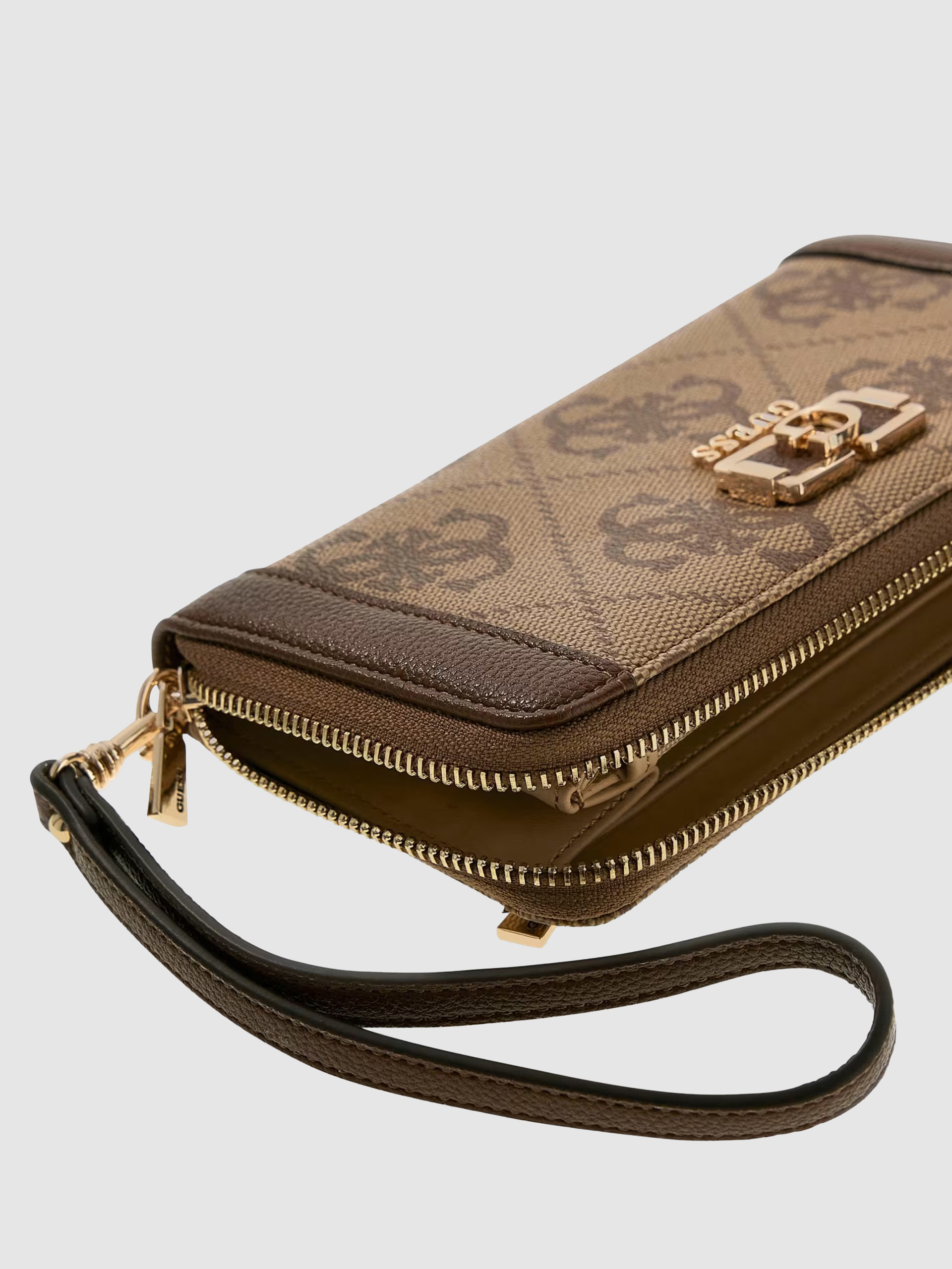 Carteira Guess Mulher Karnilla Logo Slg Lrg Zip Arnd